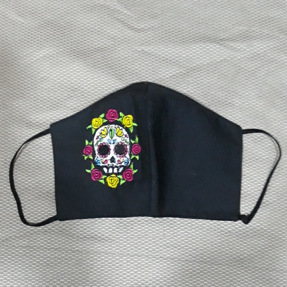Hand Crafted Accessories - Mexican Embroidered Face Mask
